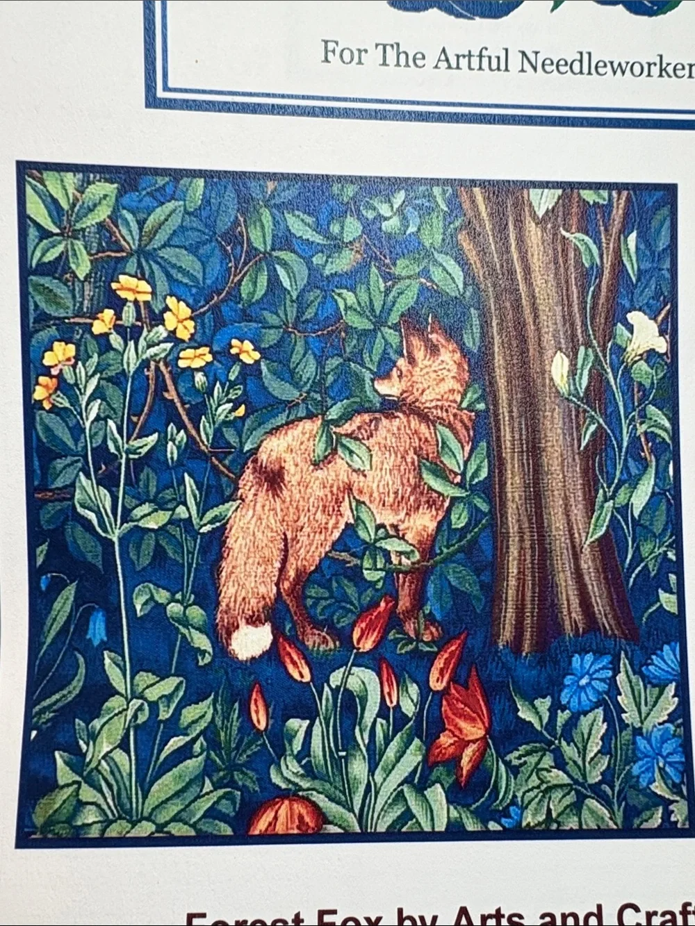 Set of 2 Orenco Originals Forest Fox & Forest Deer Cross Stitch Charts